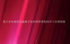 數(shù)字化轉(zhuǎn)型藍(lán)圖：企業(yè)架構(gòu)驅(qū)動的變革戰(zhàn)略與實施指南