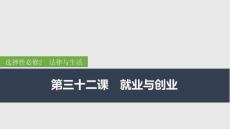 2026屆高三政治一輪復(fù)習(xí)課件：第三十二課　就業(yè)與創(chuàng)業(yè) 第1課時(shí)　做個(gè)明白的勞動(dòng)者