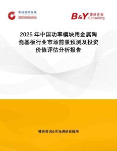 2025年中國功率模塊用金屬陶瓷基板行業(yè)市場前景預(yù)測及投資價值評估分析報告