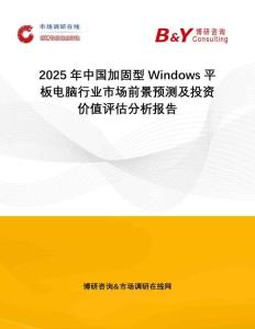 2025年中國加固型Windows平板電腦行業(yè)市場(chǎng)前景預(yù)測(cè)及投資價(jià)值評(píng)估分析報(bào)告