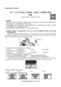 點石聯(lián)考2025-2026學年度上學期高三年級10月份聯(lián)合考試地理