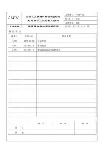 FR-QP-32 環(huán)境及有害物質(zhì)管理程序 A02