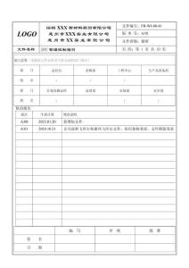 FR-WI-08-41 SPC控制程序文件 A01