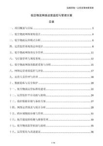 低空物流網(wǎng)絡(luò)運(yùn)營(yíng)監(jiān)控與管理方案