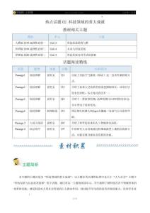 热点话题02 科技领域的重大成就（话题阅读精练）(解析版) (3)