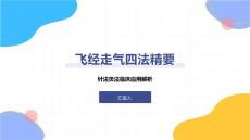 飛經(jīng)走氣四法精要