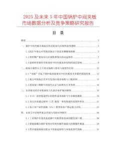 2025及未來5年中國鍋爐中間夾板市場(chǎng)數(shù)據(jù)分析及競(jìng)爭(zhēng)策略研究報(bào)告