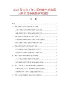 2025及未來5年中國烤薯市場數(shù)據(jù)分析及競爭策略研究報(bào)告