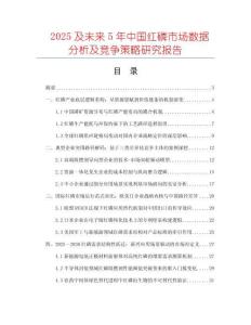 2025及未来5年中国红磷市场数据分析及竞争策略研究报告