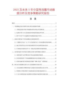 2025及未来5年中国导流圈市场数据分析及竞争策略研究报告
