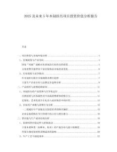 2025及未來5年木制掛歷項目投資價值分析報告