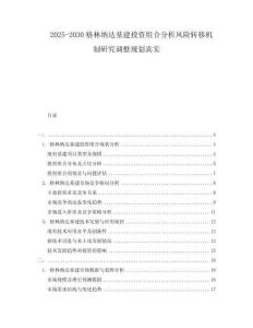2025-2030格林納達(dá)基建投資組合分析風(fēng)險(xiǎn)轉(zhuǎn)移機(jī)制研究調(diào)整規(guī)劃真實(shí)