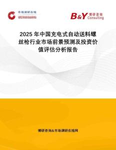 2025年中國(guó)充電式自動(dòng)送料螺絲槍行業(yè)市場(chǎng)前景預(yù)測(cè)及投資價(jià)值評(píng)估分析報(bào)告