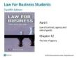 商法（英文版·第12版）課件 第12章  代理法