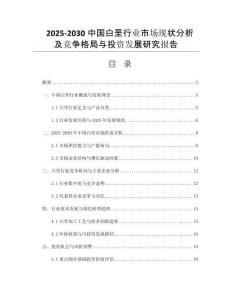 2025-2030中國(guó)白堊行業(yè)市場(chǎng)現(xiàn)狀分析及競(jìng)爭(zhēng)格局與投資發(fā)展研究報(bào)告