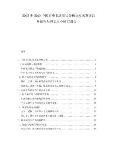 2025至2030中國(guó)廚電市場(chǎng)現(xiàn)狀分析及未來(lái)發(fā)展趨勢(shì)預(yù)判與投資機(jī)會(huì)研究報(bào)告
