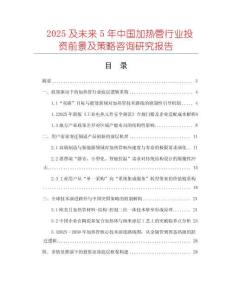 2025及未來5年中國加熱管行業投資前景及策略咨詢研究報告