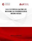 2025年中國有色冶金用耐火和銅冷卻器行業(yè)市場規(guī)模及投資前景預測分析報告