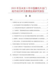 2025年及未來(lái)5年中國(guó)摩托車(chē)油門(mén)線(xiàn)市場(chǎng)分析及數(shù)據(jù)監(jiān)測(cè)研究報(bào)告