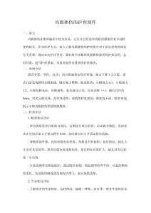 鞏膜挫傷的護理課件