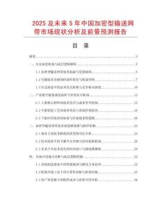 2025及未來5年中國加密型輸送網(wǎng)帶市場現(xiàn)狀分析及前景預測報告