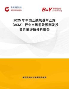 2025年中國乙酰氧基苯乙烯（ASM）行業(yè)市場前景預(yù)測及投資價值評估分析報告