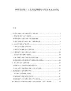 摩納哥貴賤石工業探紀與國際市場拓展策論研究
