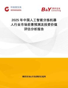 2025年中國人工智能分揀機(jī)器人行業(yè)市場前景預(yù)測及投資價(jià)值評估分析報(bào)告