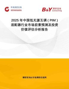 2025年中國(guó)低無(wú)源互調(diào) ( PIM ) 適配器行業(yè)市場(chǎng)前景預(yù)測(cè)及投資價(jià)值評(píng)估分析報(bào)告