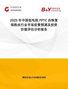 2025年中國(guó)低電阻PPTC自恢復(fù)保險(xiǎn)絲行業(yè)市場(chǎng)前景預(yù)測(cè)及投資價(jià)值評(píng)估分析報(bào)告