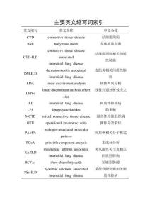 探討結締組織病相關間質性肺疾病患者腸道菌群特征及其臨床意義