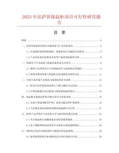 2025年比薩餅保溫柜項目可行性研究報告