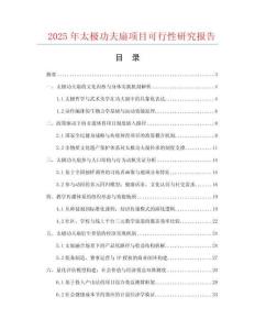 2025年太極功夫扇項(xiàng)目可行性研究報(bào)告
