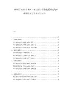2025至2030中國阿片耐受治療行業(yè)發(fā)展研究與產(chǎn)業(yè)戰(zhàn)略規(guī)劃分析評估報告