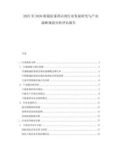 2025至2030眼鏡防霧清潔劑行業(yè)發(fā)展研究與產(chǎn)業(yè)戰(zhàn)略規(guī)劃分析評估報告