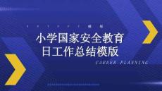 小學(xué)國家安全教育日工作總結(jié)模版