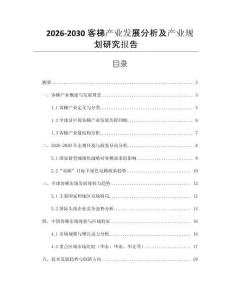 2026-2030客梯產(chǎn)業(yè)發(fā)展分析及產(chǎn)業(yè)規(guī)劃研究報(bào)告