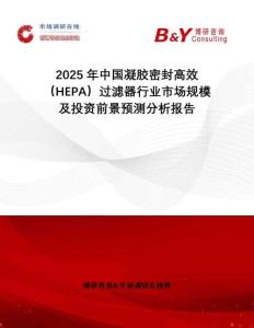 2025年中國凝膠密封高效（HEPA）過濾器行業(yè)市場規(guī)模及投資前景預測分析報告