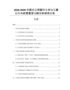 2026-2030中國(guó)分復(fù)用器行業(yè)市場(chǎng)發(fā)展趨勢(shì)與前景展望戰(zhàn)略分析研究報(bào)告