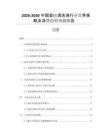 2026-2030中國瓷磚清洗液行業(yè)競爭策略及消費趨勢預(yù)測報告