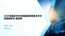 2025年膝關(guān)節(jié)內(nèi)外側(cè)副韌帶修復(fù)術(shù)手術(shù)知情同意書-副韌帶