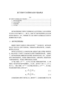 《【基于深度學習的圖像合成技術基礎概述】2700字》