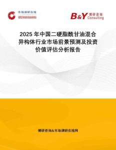 2025年中國二硬脂酰甘油混合異構體行業市場前景預測及投資價值評估分析報告