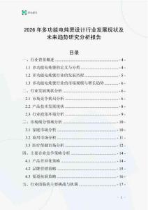 2026年多功能電燉煲設(shè)計(jì)行業(yè)發(fā)展現(xiàn)狀及未來趨勢研究分析報告