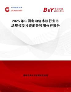 2025年中國電動刨冰機行業市場規模及投資前景預測分析報告