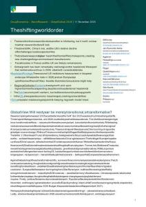 2026 年全球展望   不斷變化的世界秩序 Global Outlook 2026 - The shifting world order