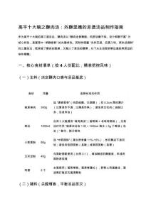 高平十大碗之酥肉湯：外酥里嫩的非遺湯品制作指南