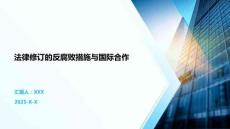 法律修訂的反腐敗措施與國際合作