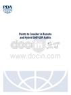 Points to Consider in Remote and Hybrid GMPGDP Audits