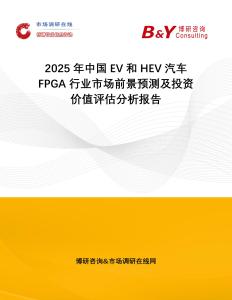 2025年中國EV和HEV汽車FPGA行業市場前景預測及投資價值評估分析報告